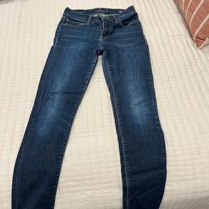 BROOKE LEGGING JEANS || dark wash skinny jeans